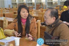 鹽道街中學金堂縣高板中學開展師徒結(jié)對