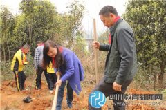 成都撫琴小學(xué)：相約植樹(shù)節(jié)  “金邛聯(lián)盟